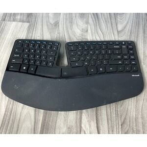 Microsoft‎ SCULPT Ergonomic Wireless Keyboard No Battery cover Parts Only Untest